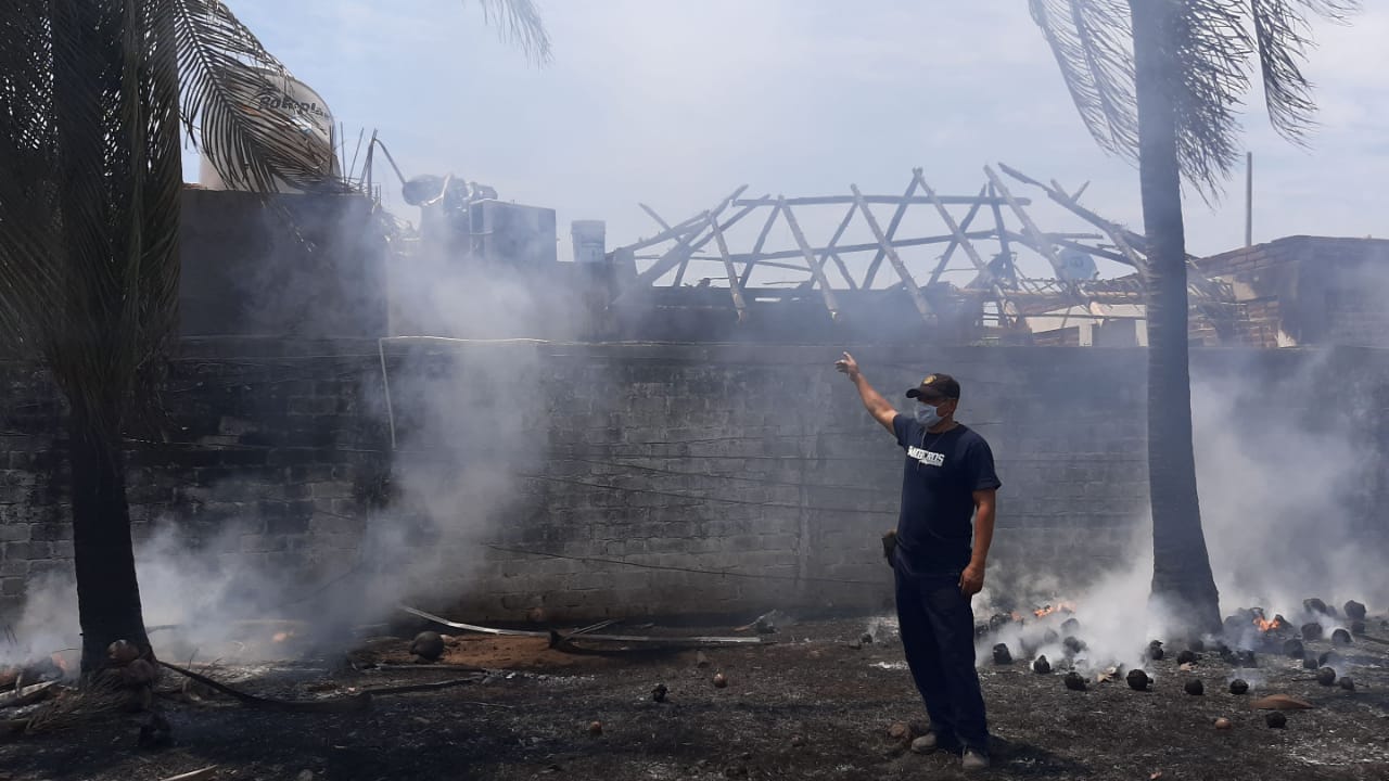 Sofocan bomberos seis incendios registrados en distintas zonas del puerto