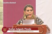 TOMA DE POSESIÓN Lic. Evelyn Salgado, gobernadora de Guerrero da la Bienvenida a Ricardo Flores González como comandante de la Novena Región Militar.