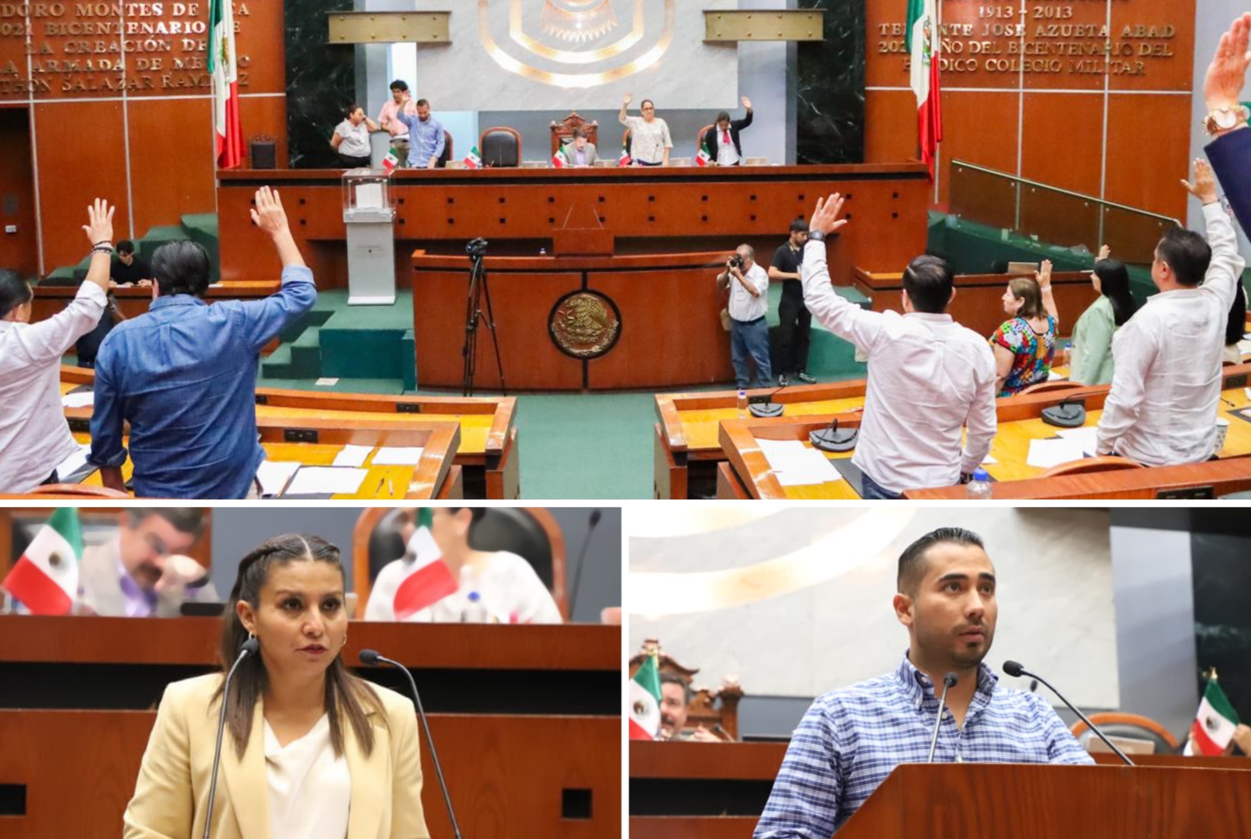 Pretende. CONGRESO        Crear unidad de Enlace A seguimiento legislativo en ayuntamientos para fortalecer la certeza Jurídica/En Apología y Violencia              Se suman Parlamentos en Protección a la Niñez.