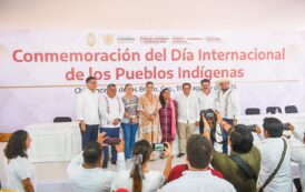 Acompañaron a Evelyn Salgado Pineda, Gobernadora; Los diputados Joaquín Badillo Escamilla y Alejandro Carabias Icaza; DÍA INTERNACIONAL DE LOS PUEBLOS INDÍGENAS.